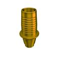 CloseFit C-Type Ti Base NP Abutment Non Engaged..