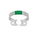 Fiesta Rubber Dam Clamp Wingless W2A Green..