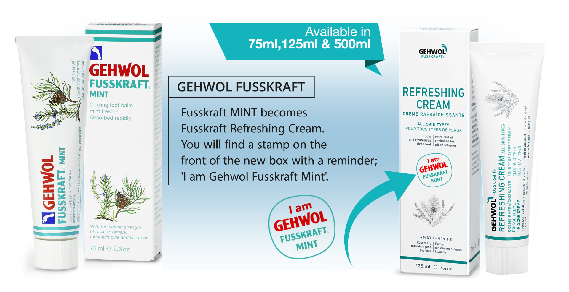 Gehwol Rebranding Mint