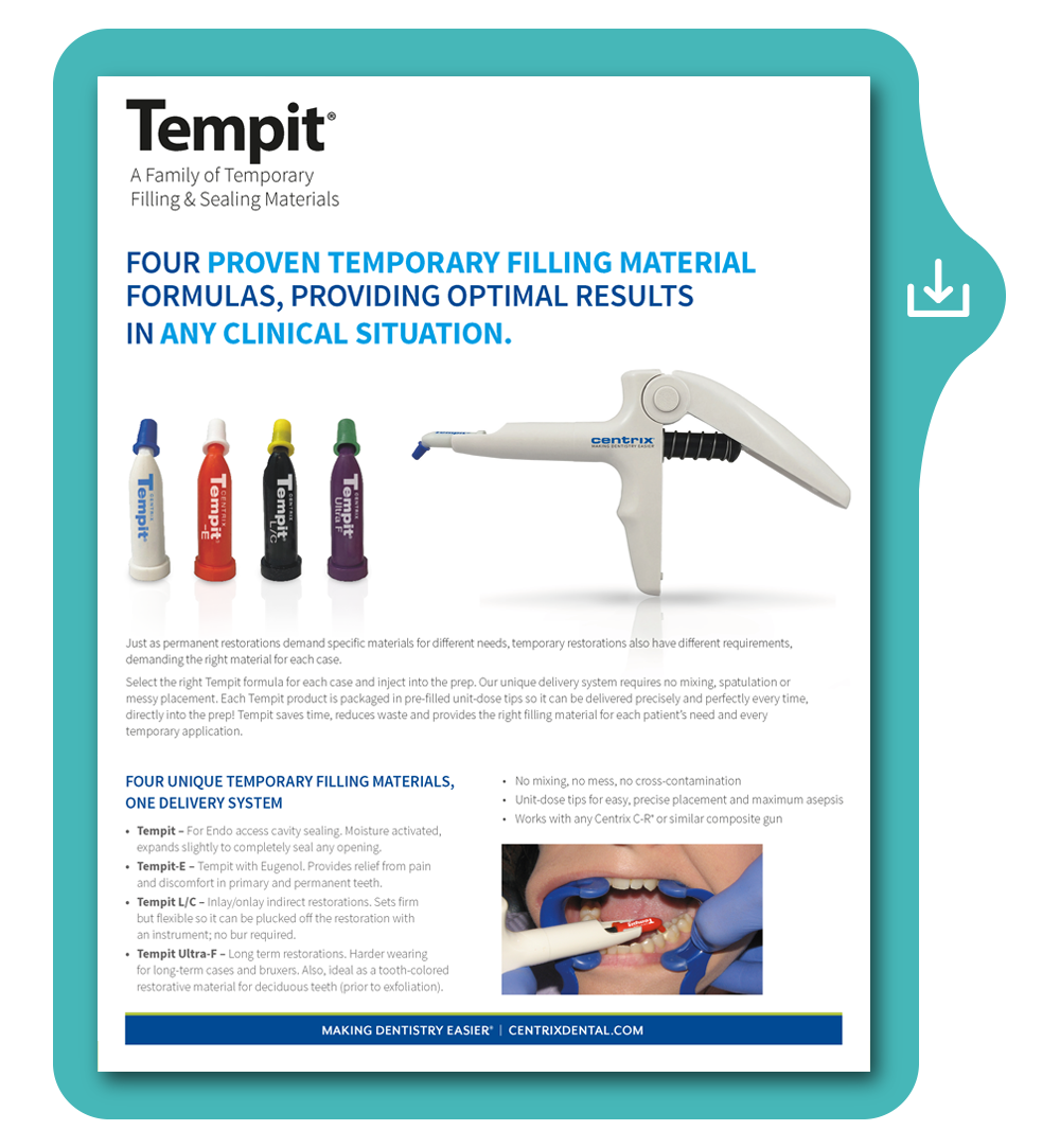 Centrix Tempit Product Flyer